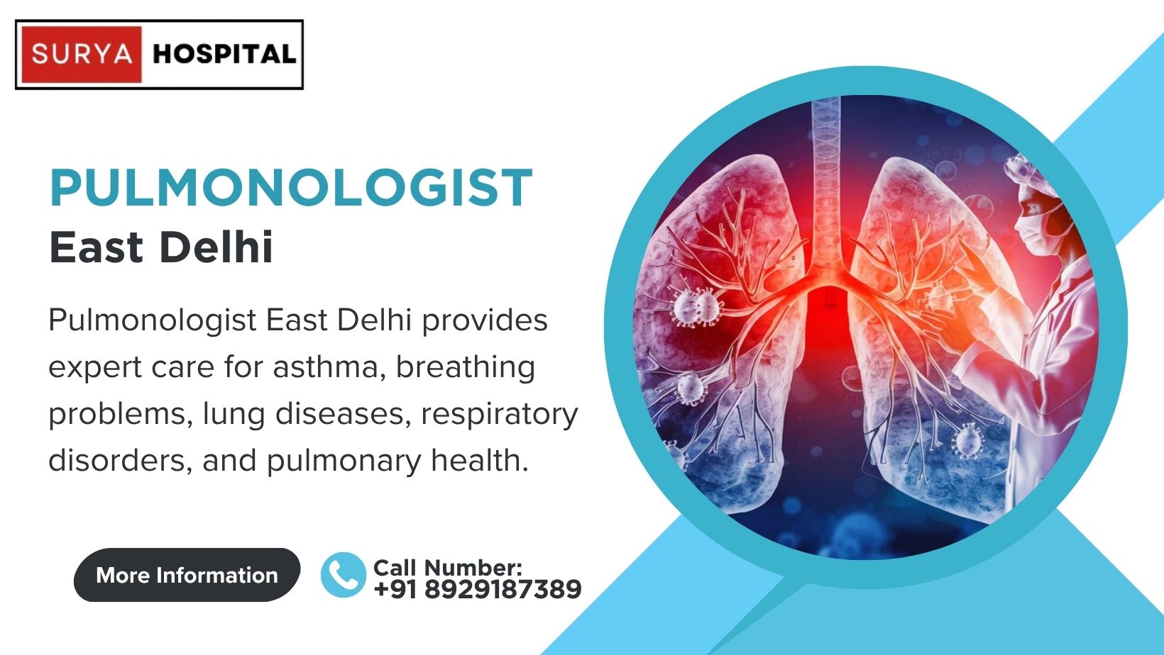 Pulmonologist East Delhi for Advanced Lung Care